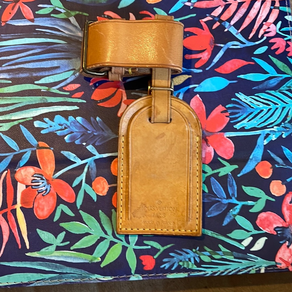 Louis Vuitton Luggage Tag Set(authentic)